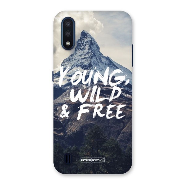 Young Wild and Free Back Case for Galaxy M01