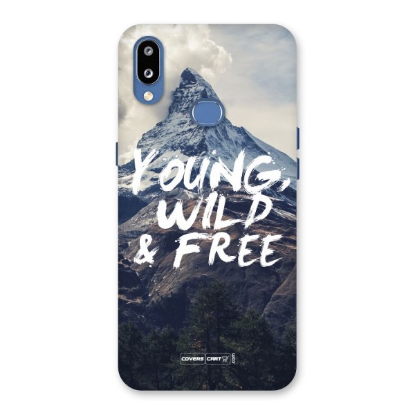 Young Wild and Free Back Case for Galaxy M01s