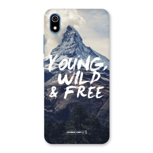 Young Wild and Free Back Case for Redmi 7A