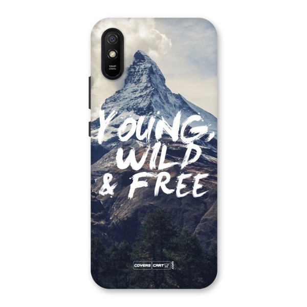 Young Wild and Free Back Case for Redmi 9i