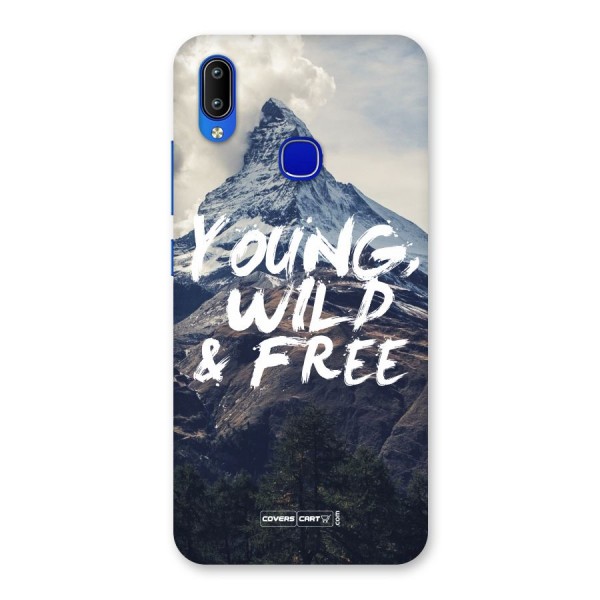 Young Wild and Free Back Case for Vivo Y91