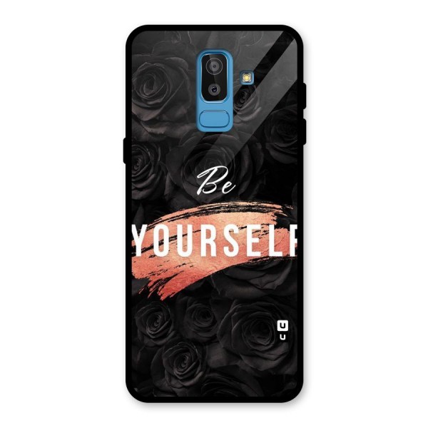 Yourself Shade Glass Back Case for Galaxy J8