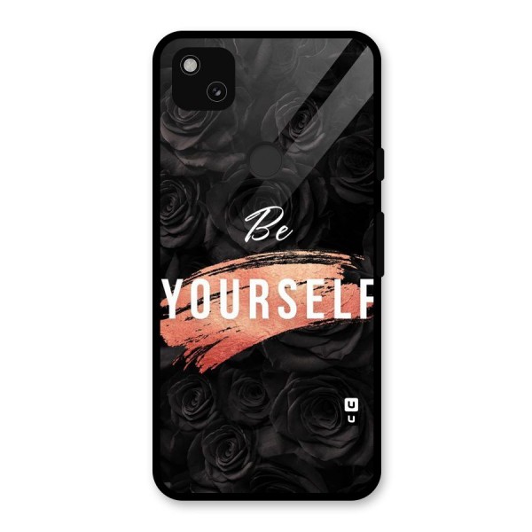 Yourself Shade Glass Back Case for Google Pixel 4a