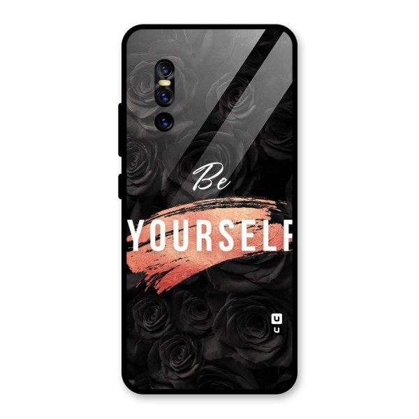 Yourself Shade Glass Back Case for Vivo V15 Pro