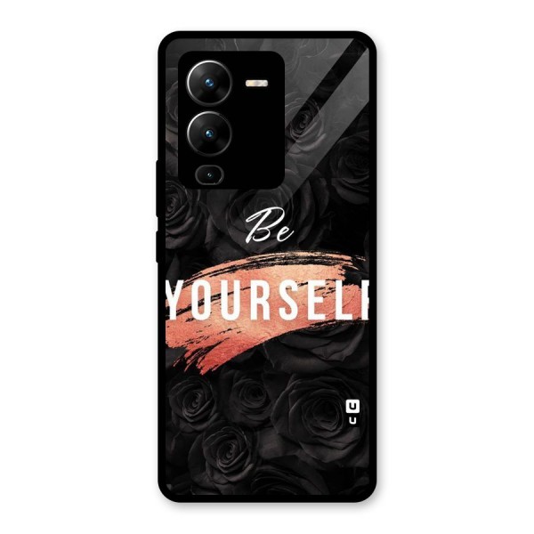 Yourself Shade Glass Back Case for Vivo V25 Pro