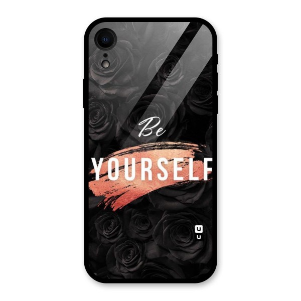 Yourself Shade Glass Back Case for XR