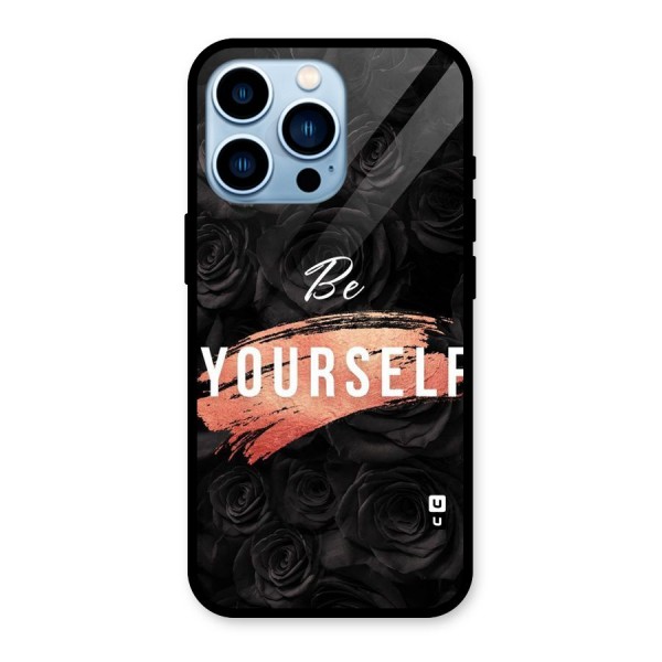 Yourself Shade Glass Back Case for iPhone 13 Pro