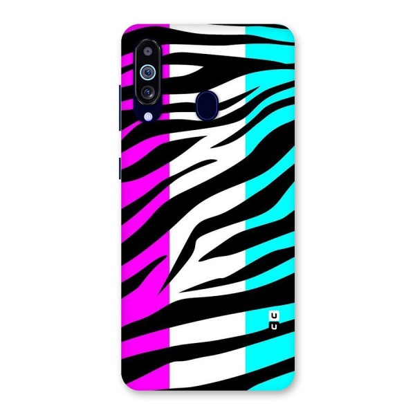 Zebra Texture Back Case for Galaxy A60