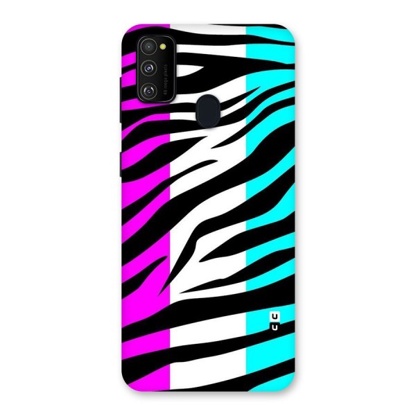 Zebra Texture Back Case for Galaxy M21