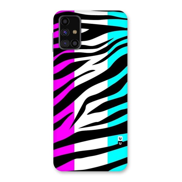 Zebra Texture Back Case for Galaxy M31s