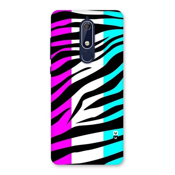 Zebra Texture Back Case for Nokia 5.1