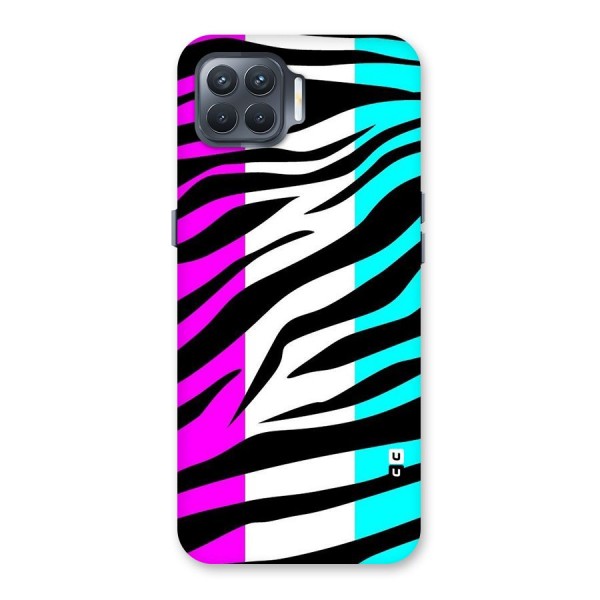 Zebra Texture Back Case for Oppo F17 Pro