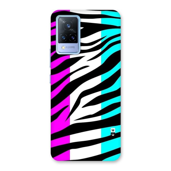 Zebra Texture Back Case for Vivo V21 5G