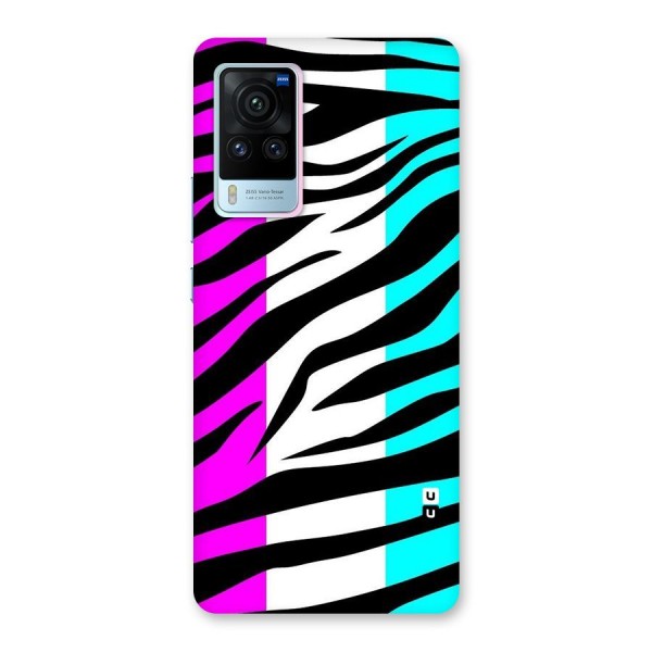 Zebra Texture Back Case for Vivo X60 Pro