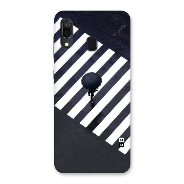 Zebra Walking Back Case for Galaxy A20