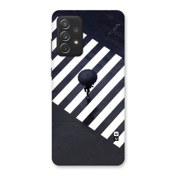 Zebra Walking Back Case for Galaxy A72