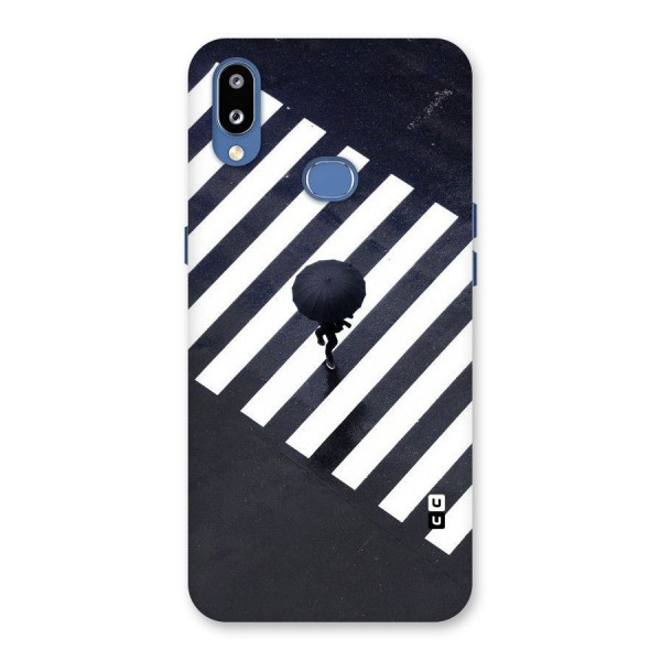 Zebra Walking Back Case for Galaxy M01s