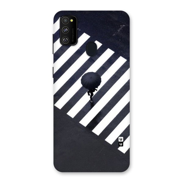 Zebra Walking Back Case for Galaxy M21