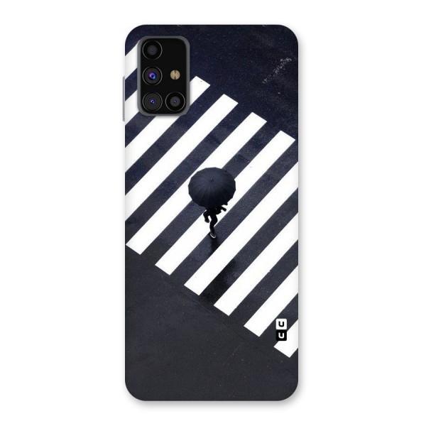 Zebra Walking Back Case for Galaxy M31s