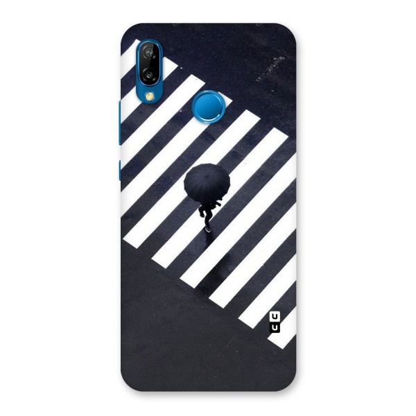 Zebra Walking Back Case for Huawei P20 Lite