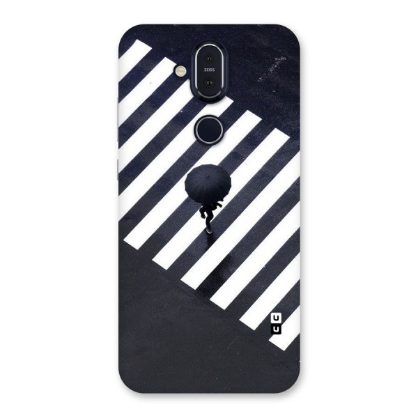 Zebra Walking Back Case for Nokia 8.1