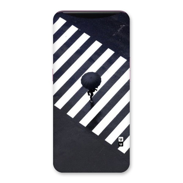 Zebra Walking Back Case for Oppo Find X