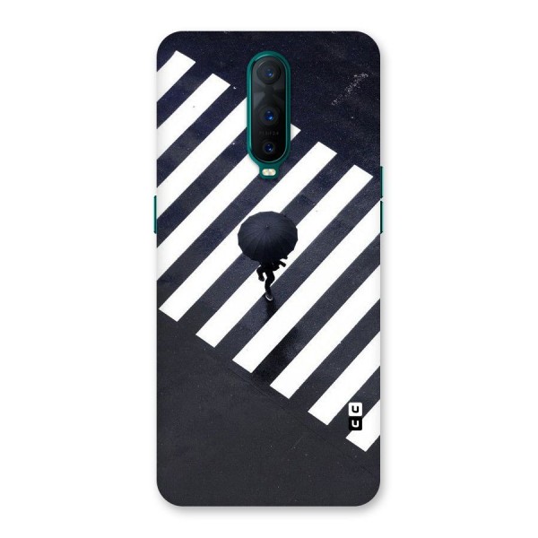 Zebra Walking Back Case for Oppo R17 Pro