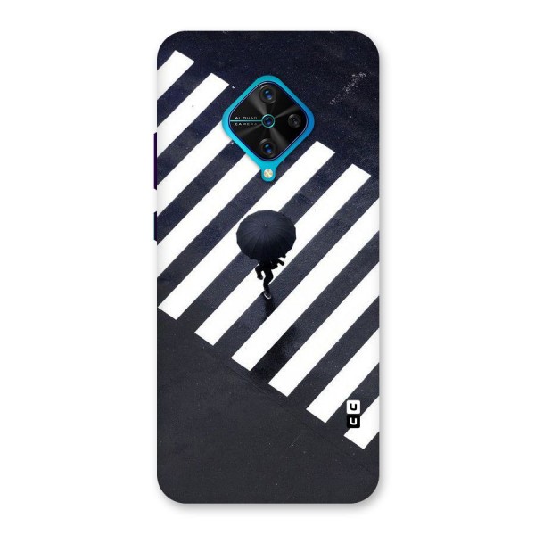 Zebra Walking Back Case for Vivo S1 Pro