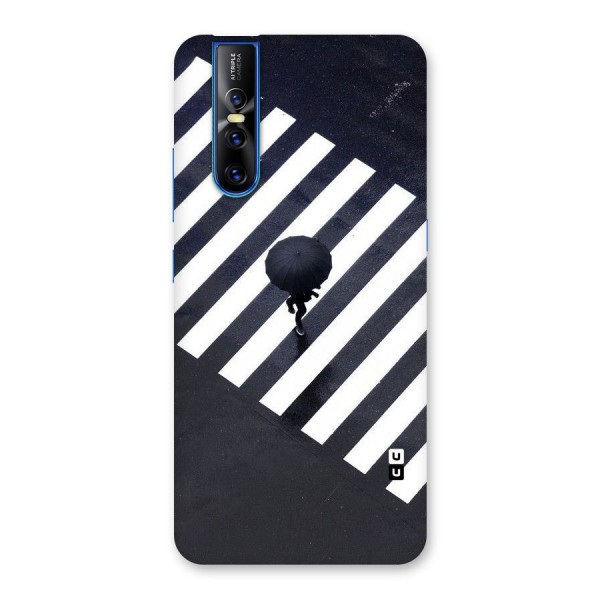 Zebra Walking Back Case for Vivo V15 Pro