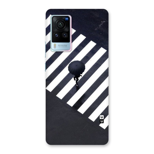 Zebra Walking Back Case for Vivo X60 Pro