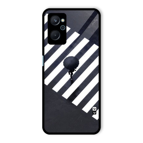 Zebra Walking Glass Back Case for Realme 9i