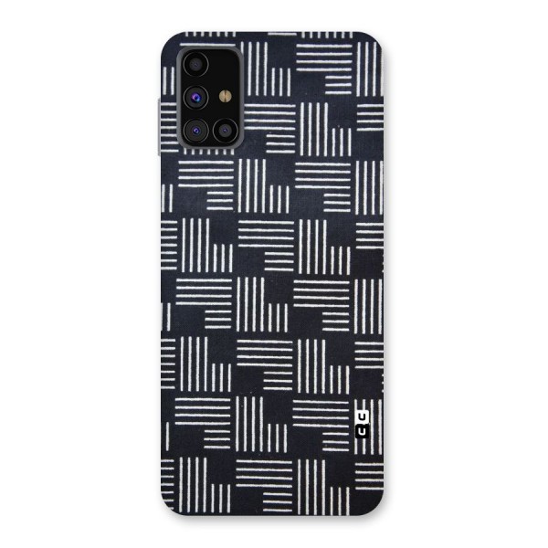 Zig Zag Hierarchy Back Case for Galaxy M31s