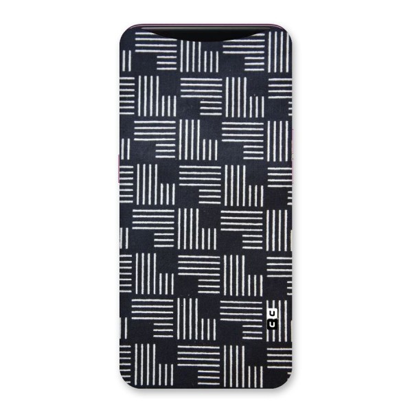 Zig Zag Hierarchy Back Case for Oppo Find X