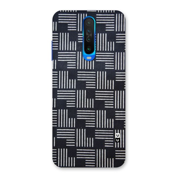 Zig Zag Hierarchy Back Case for Poco X2