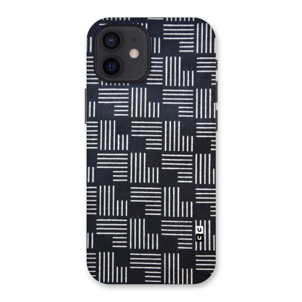 Zig Zag Hierarchy Back Case for iPhone 12