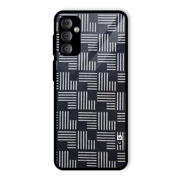 Zig Zag Hierarchy Glass Back Case for Galaxy F23