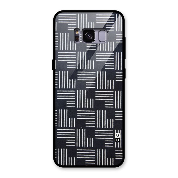 Zig Zag Hierarchy Glass Back Case for Galaxy S8