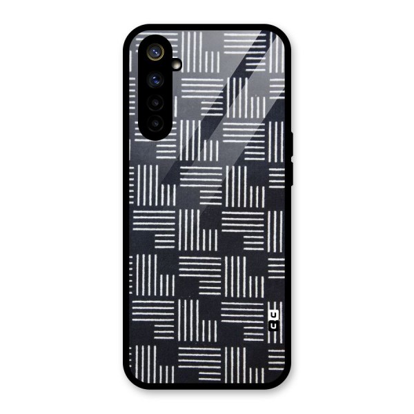 Zig Zag Hierarchy Glass Back Case for Realme 6