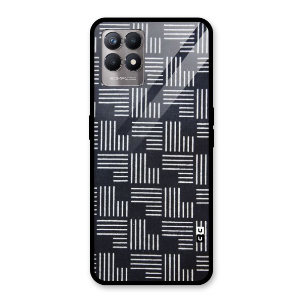 Zig Zag Hierarchy Glass Back Case for Realme 8i