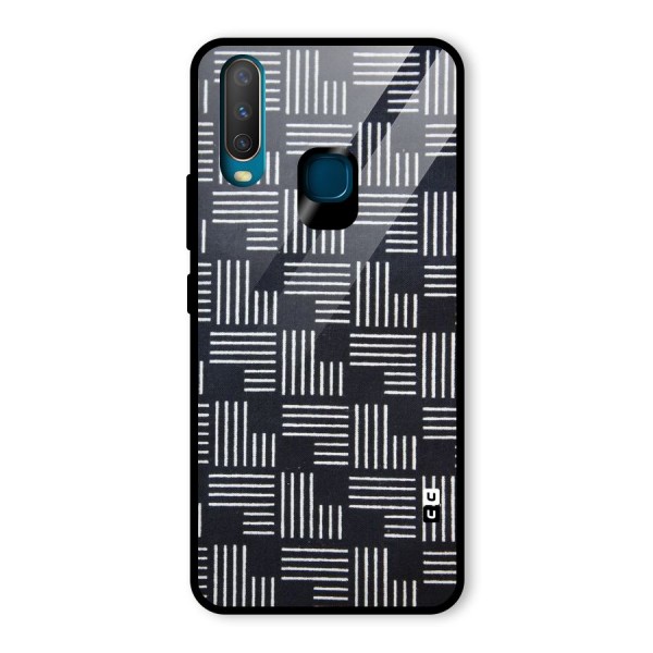 Zig Zag Hierarchy Glass Back Case for Vivo Y12