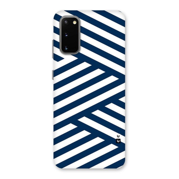 Zip Zap Pattern Back Case for Galaxy S20