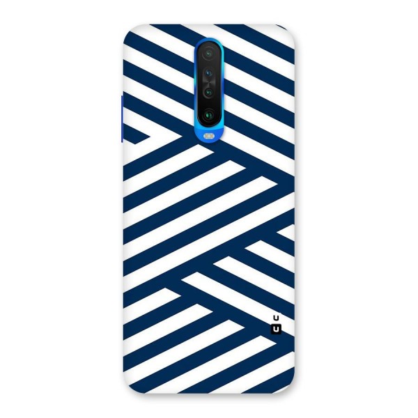 Zip Zap Pattern Back Case for Poco X2