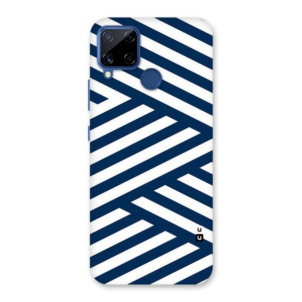 Zip Zap Pattern Back Case for Realme C12