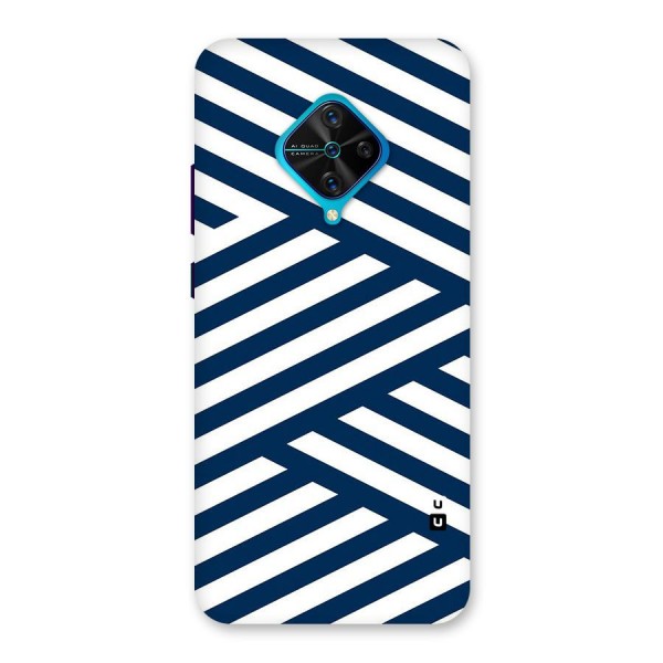 Zip Zap Pattern Back Case for Vivo S1 Pro