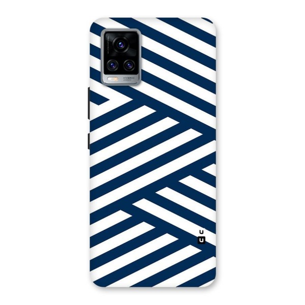 Zip Zap Pattern Back Case for Vivo V20 Pro