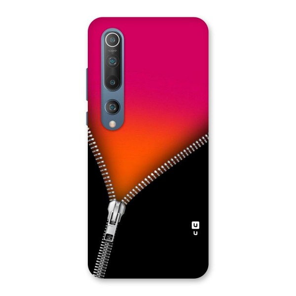 Zipper Print Back Case for Mi 10