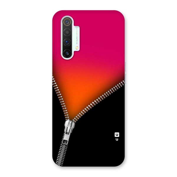 Zipper Print Back Case for Realme X3 SuperZoom