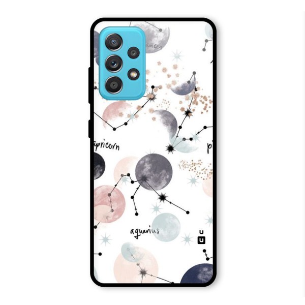 Zodiac Glass Back Case for Galaxy A52s 5G