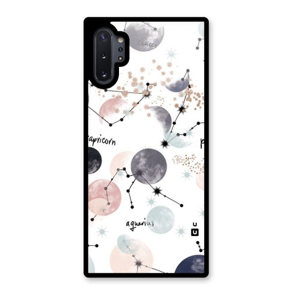 Zodiac Glass Back Case for Galaxy Note 10 Plus