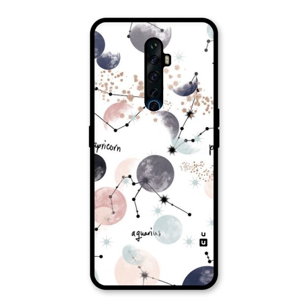 Zodiac Glass Back Case for Oppo Reno2 Z